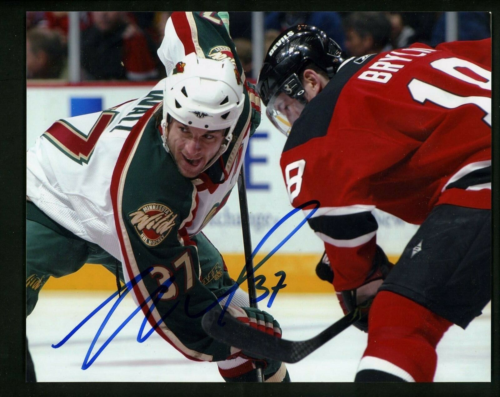 Wes Walz Signed Autographed 8 x 10 Photo Poster painting Minnesota Wild