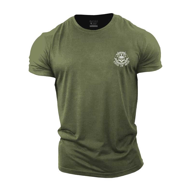 Cotton Retro Print Short Sleeve T- shirt Style W tacday