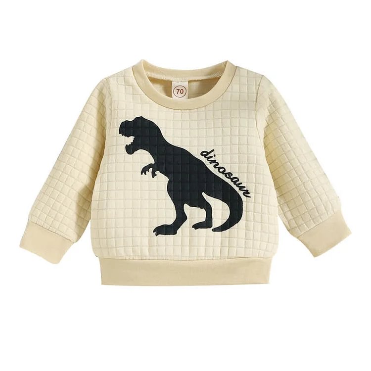 Dinosaur Baby Round Neck Sweatshirt