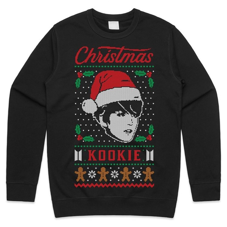 BTS Christmas Jungkook Kookie Sweatshirt