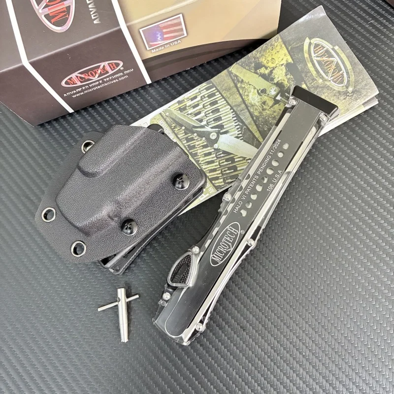 Hot Selling Microtech Micro Technology Halo6 Aluminum Alloy Transparent Tool Handle Outdoor Edc Tool Otf Accessories