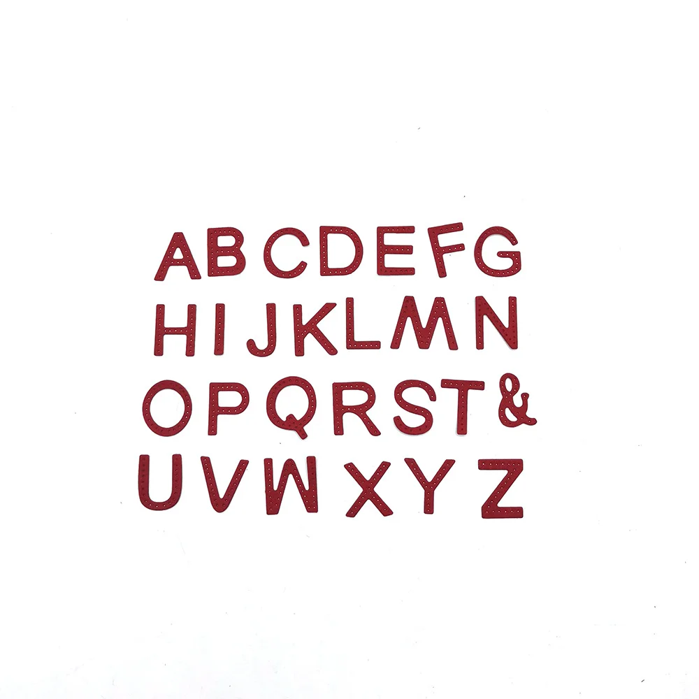 Athvotar DIY Knife Mold Carbon Steel Knife Mold Children DIY Pogravide Cut Cut Version Capital Letter