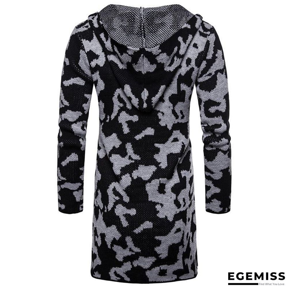 Men Casual Sweater Cardigan Men Winter Hooded Neck Quality Knitted Brand Male Sweaters large size | EGEMISS