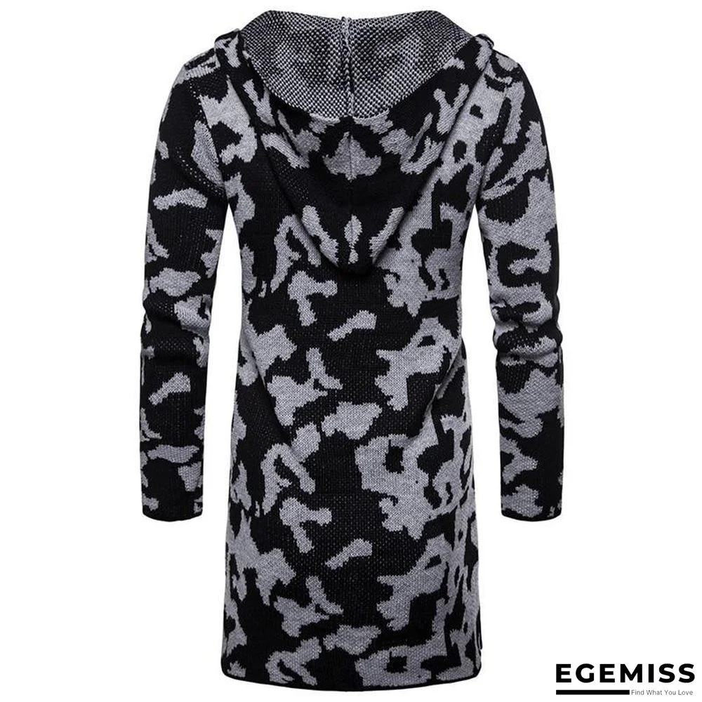 Men Casual Sweater Cardigan Men Winter Hooded Neck Quality Knitted Brand Male Sweaters large size | EGEMISS