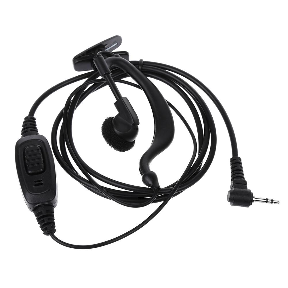 

G Shape 1 pin 2.5mm Jack Earpiece PTT MIC for Motorola Walkie Talkie, 501 Original