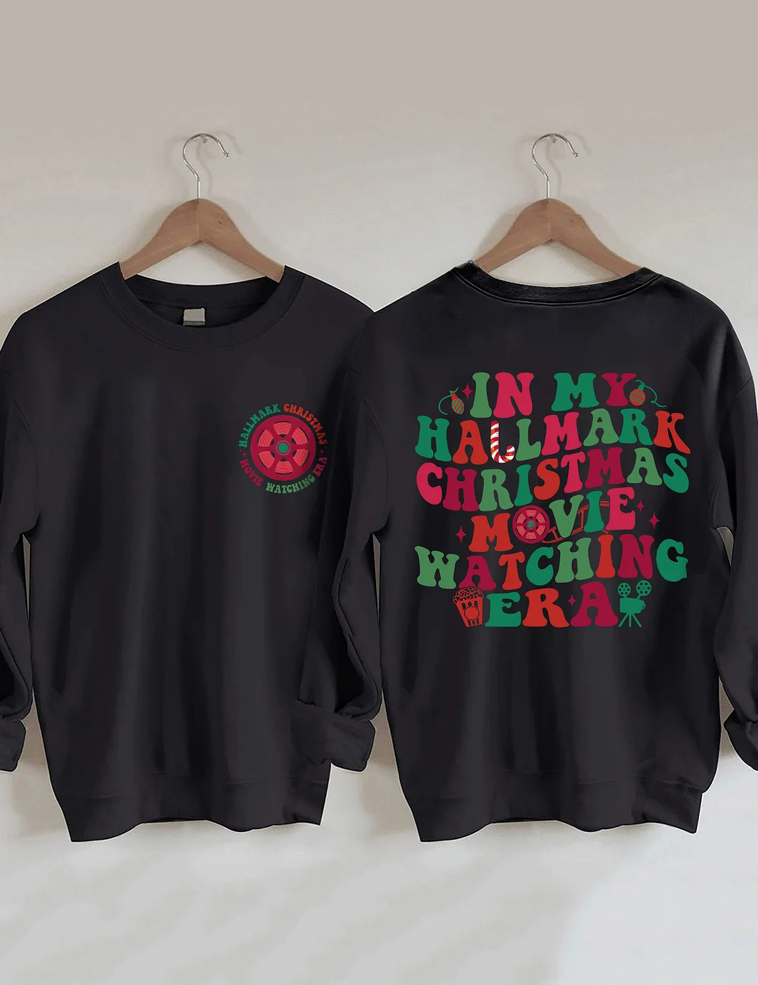 Christmas Movie Watching Era Sweatshirt
