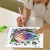 DIY Partial Special Shaped Drill Diamond Painting-Flower