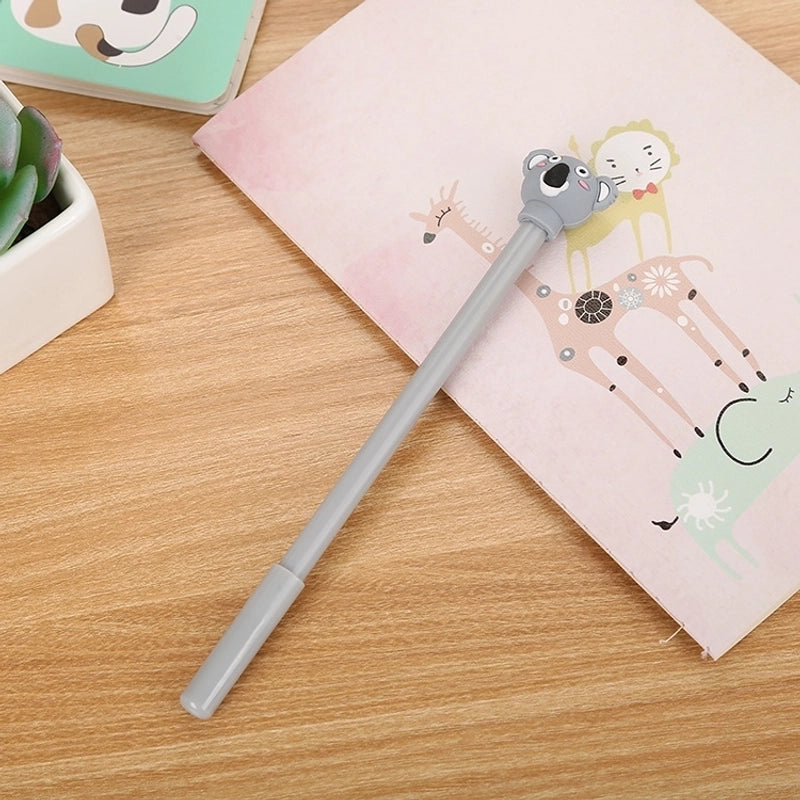 1 Piece Cartoon Class Learning Plastic Cute Gel Pen