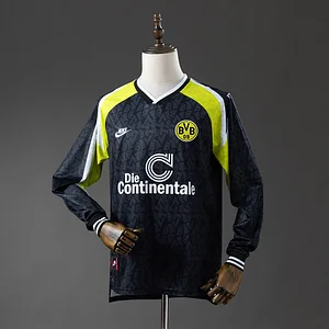 1995/1996 Retro Dortmund Away Long Sleeve Jersey