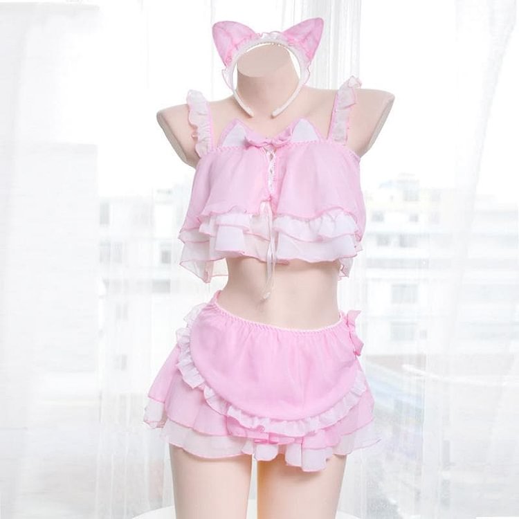 [Clearance]Cat Maiden Lingerie SP3296