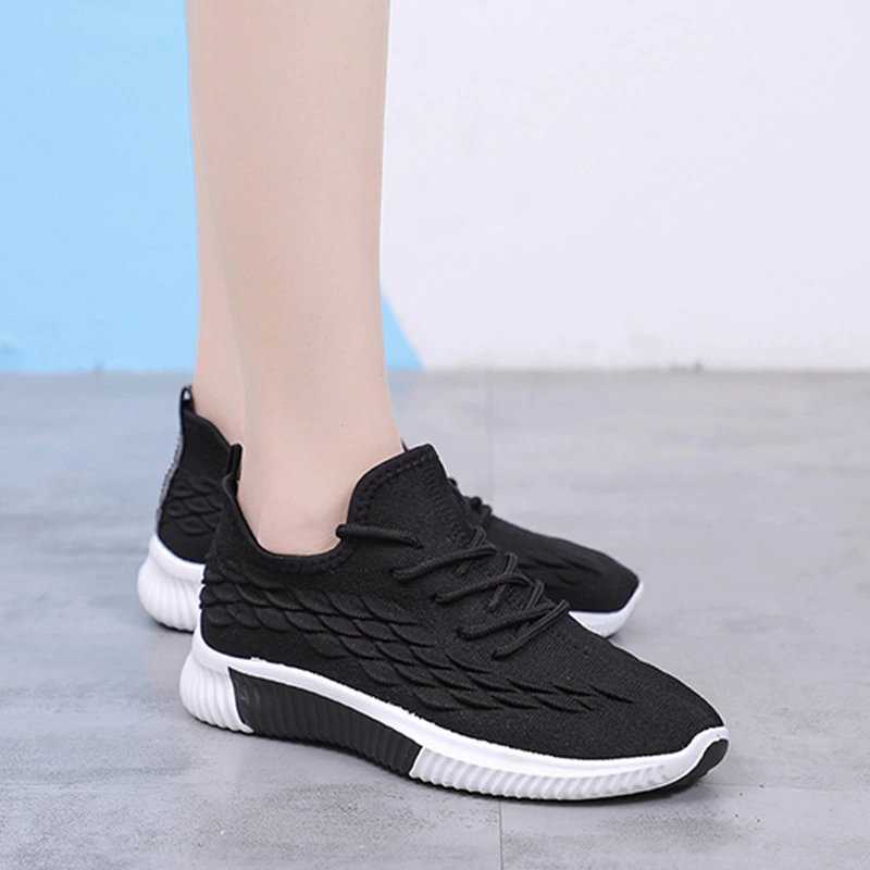 Wongn Women Sneakers Autumn Running Shoes Female Vulcanized Women's Casual Flats Air Mesh Walking Shoes Ladies Summer Sandales