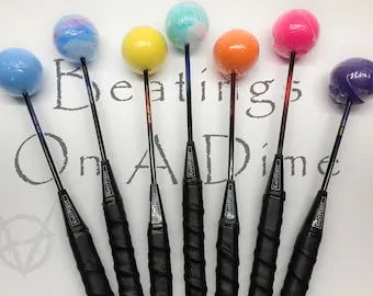 pornhint Pornhint Kinky Butt Thumper - Rubber Ball Paddle - Handmade Bondage - Thuddy Butt Bruiser - Sadistic Kink Gear - Self Care Massage - BDSM Fetish Toy