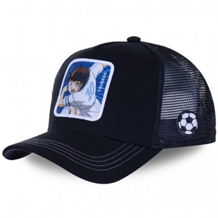Soccer Anime Baseball Cap Men Women for Trucker Caps Football Star Lionel Messi Cristiano Ronaldo Fans Hat Breathe