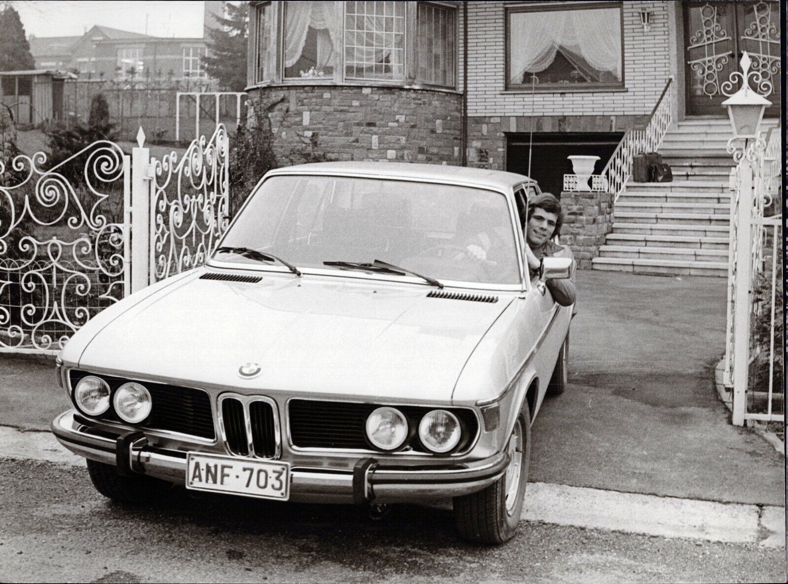 Heintje IN BMW - Vintage Press Photo Poster painting Norbert Unfried (U-6601