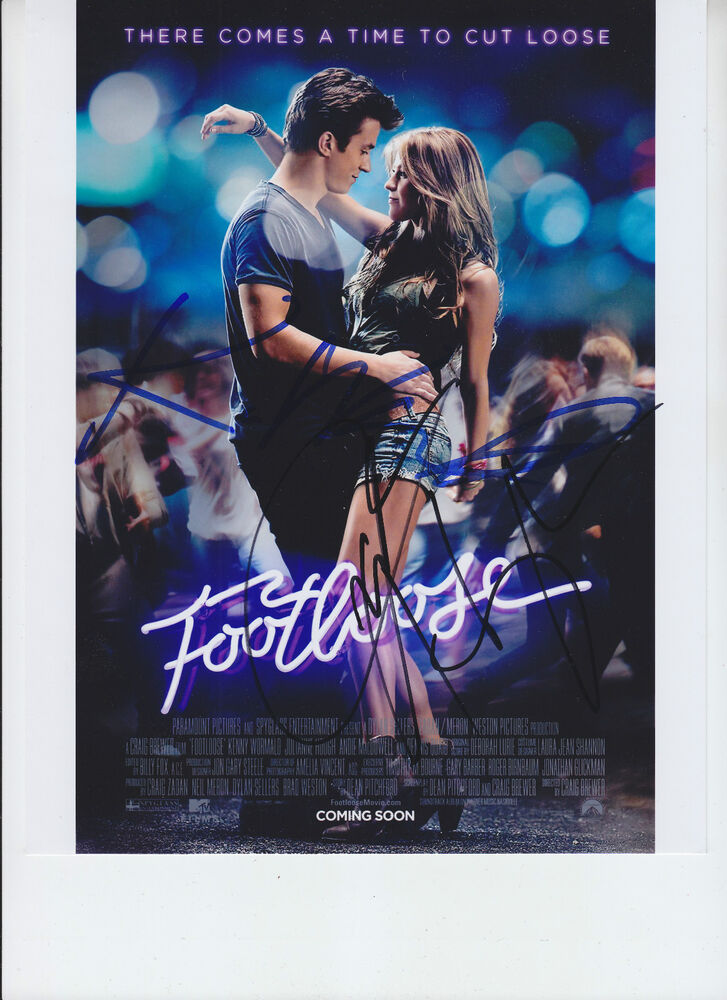 KENNY WORMALD JULIANNE HOUGH - Footloose - SIGNED 8X10