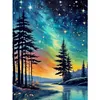 Colorful Starry Sky-11CT Stamped Cross Stitch 40*53cm tapestrymarket