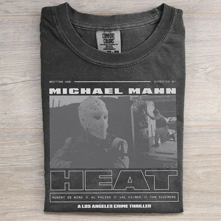 Retro Michael Mann Heat 1995 T-shirt