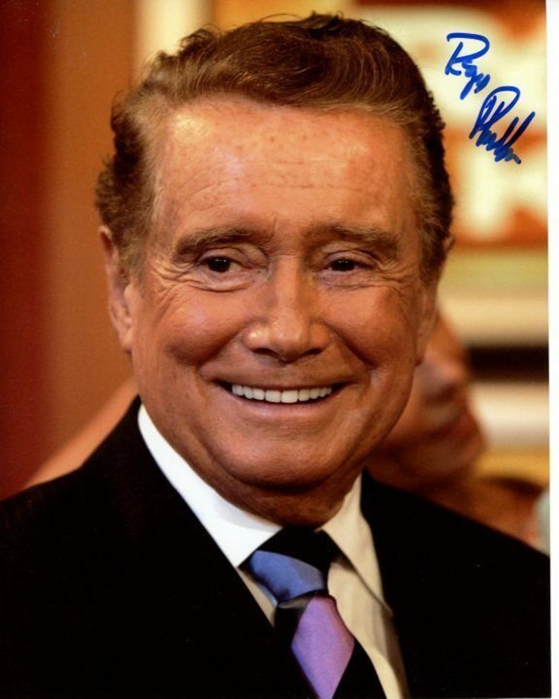 Regis philbin signed autographed Photo Poster painting