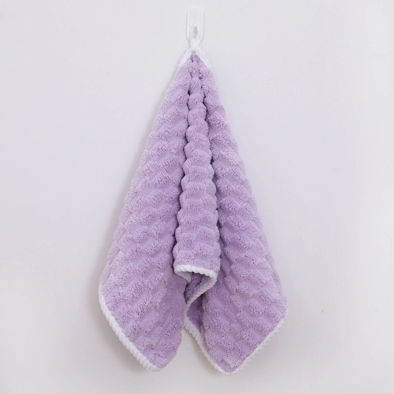 Cloud Lattice Towel Bath Towel Hair Drying Hat Shower Cap Women’s Household Water Absorbent Quick-drying Hair-free Thickened Wearable Bath