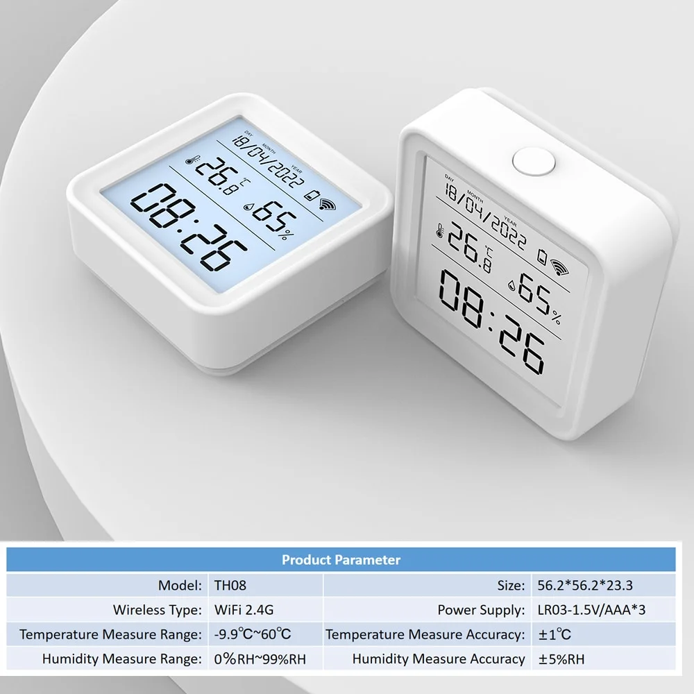 Gosund WIFI Temperature Humidity Sensor Hygrometer Thermometer