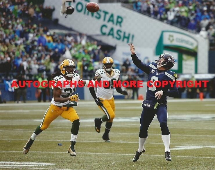 JON RYAN SEATTLE SEAHAWKS 8x10 Photo Poster painting - NFC CHAMPIONSIP GAME - TD THROW