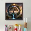 Life Tree-14CT Stamped Cross Stitch 40*40cm