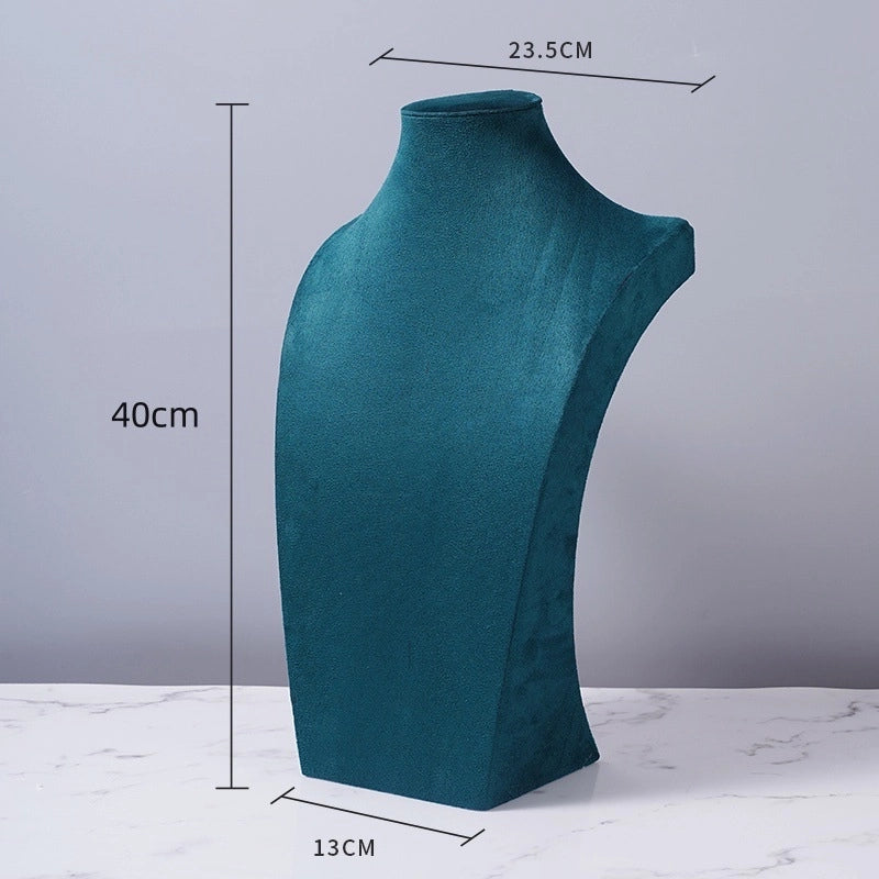 1 Piece Velvet Minimalist Solid Color Jewelry Display