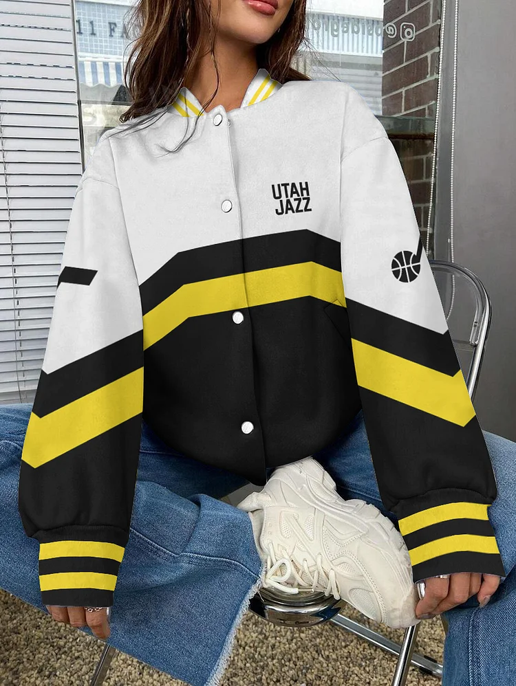 Utah Jazz  Limited Edition Full-Snap Casual Jacket