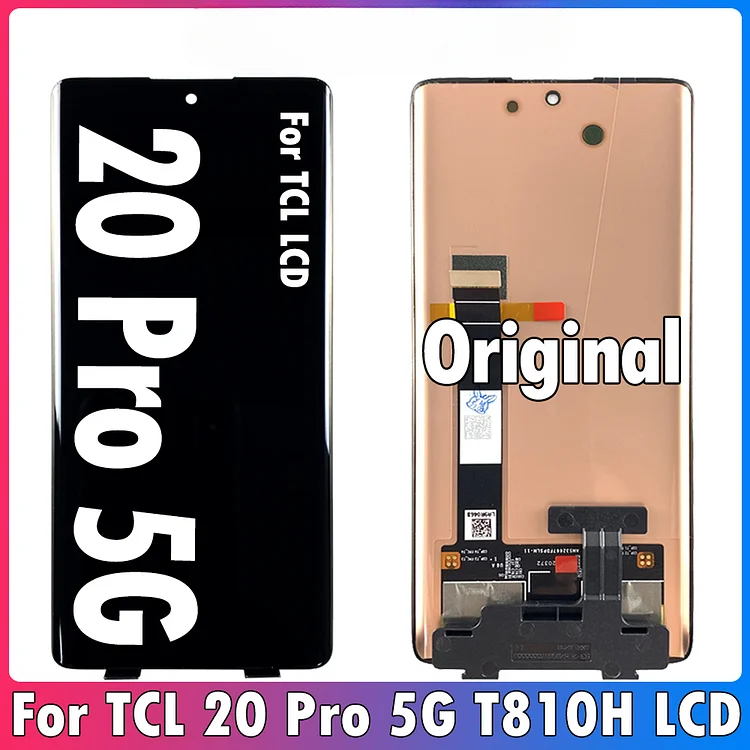 6.67" Original For TCL 20 Pro LCD T810H Display Touch Screen Digitizer Assembly For TCL 20 Pro 5G Display Replacement Repair