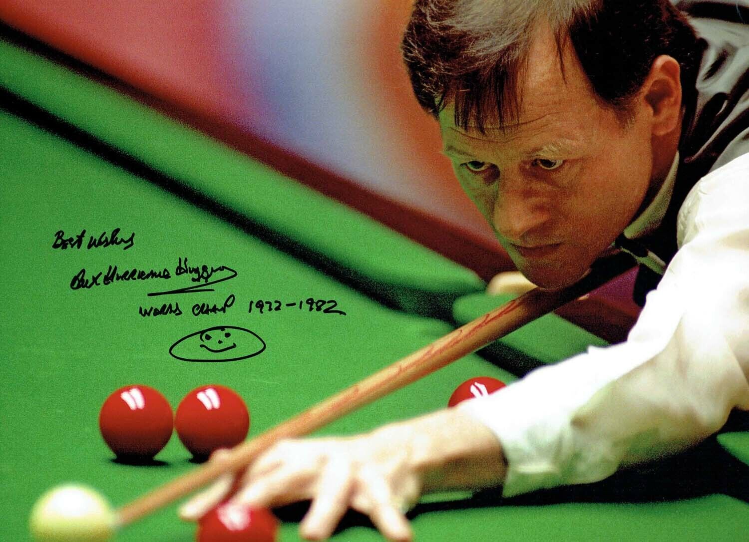 Alex HIGGINS RARE Signed Autograph Large 16x12 SNOOKER Photo Poster painting AFTAL RD COA