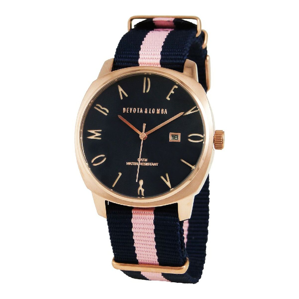 Unisex Watch Devota & Lomba DL008MSPBL-PK-03BLUE Pink (Ø 42 mm)  SALE KIM