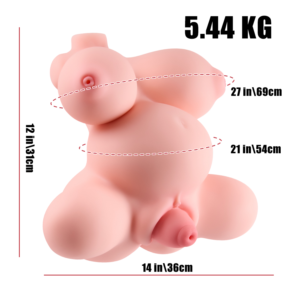 Marie: Pregnant Torso Sex Doll With Uterus Male Sex Toy