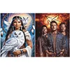 (Multi-Style) Supernatural Tv Series&Indian Girl Owl-11CT Stamped Cross Stitch 40*50/50*60cm(Big Size)