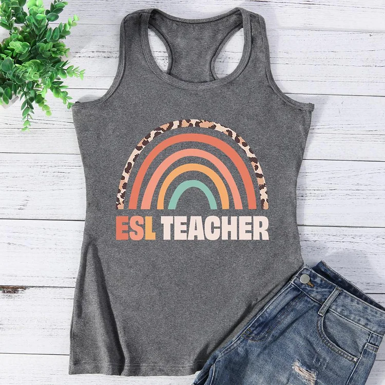 ESL teacher Vest Top-Annaletters