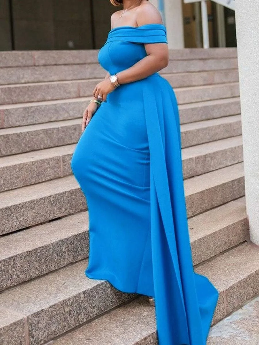 Sexy Off Shoulder Long Dress