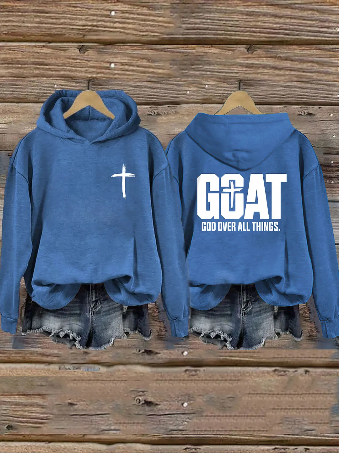 Goat God Over All Things Hoodie