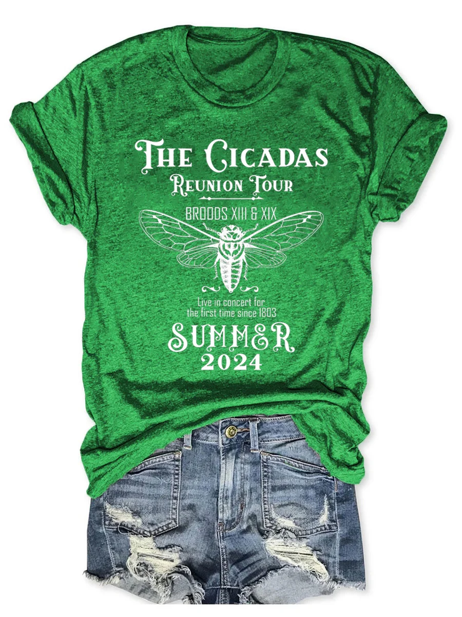 The Cicadas Reunion Tour 2024 T-shirt