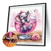 Diamond Painting-DIY Full Round Drill Goblet Elephant