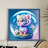 Crystal Ball Zodiac-Tiger-11CT Stamped Cross Stitch 40*40cm/15.75*15.75in