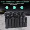 1/2Inch Electric Wrench Socket Set 8-32mm Hexagonal Impact Socket Set(20PCS)