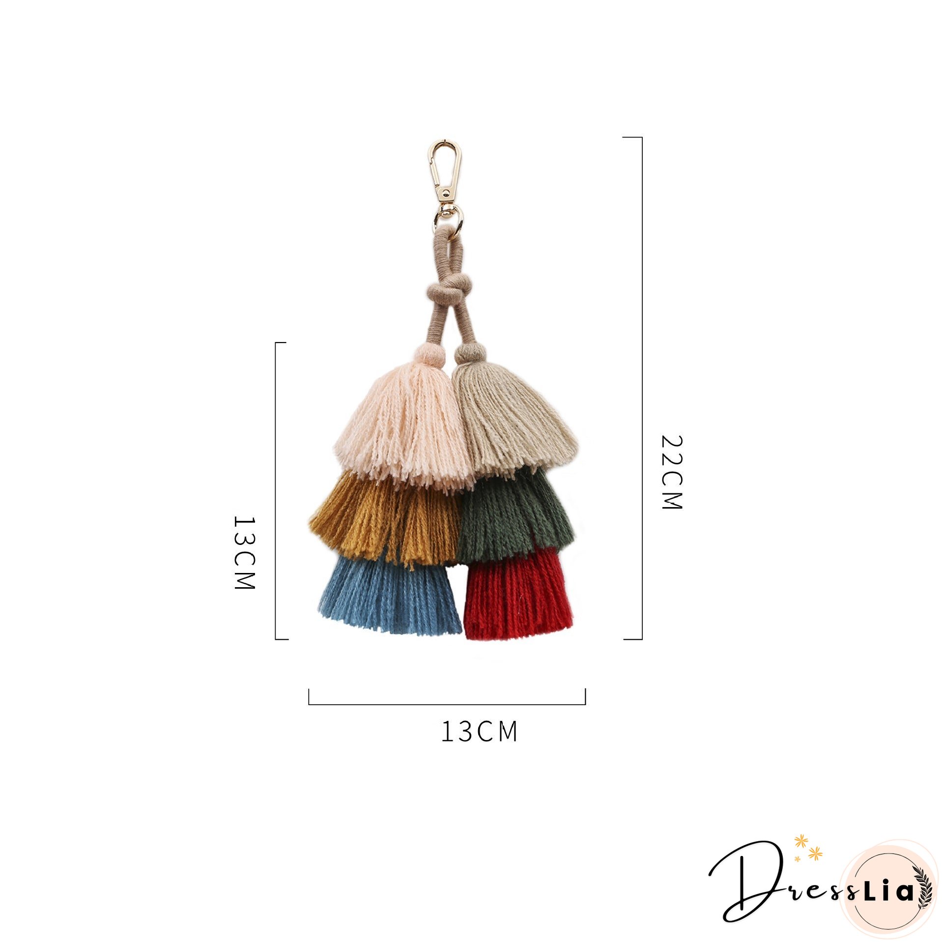 Paziye Bohemian Creative Tassel Bag Pendant