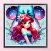 Ocean Ariel-11CT Stamped Cross Stitch 45*45cm tapestrymarket