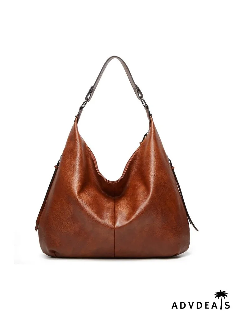 3pcs Textured Shoulder Bag Set