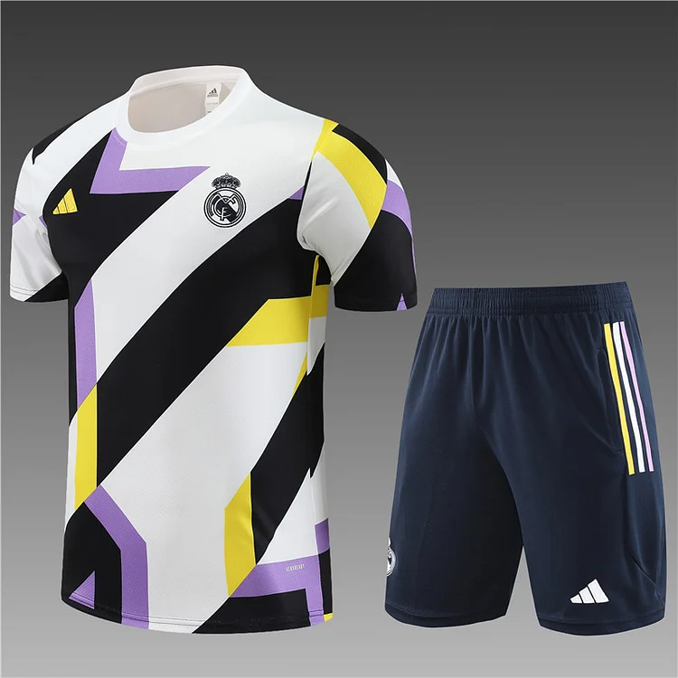 2023-24 Real Madrid camouflage short-sleeved training jersey