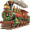 Diamond Painting-DIY Crystal Rhinestone Christmas Train