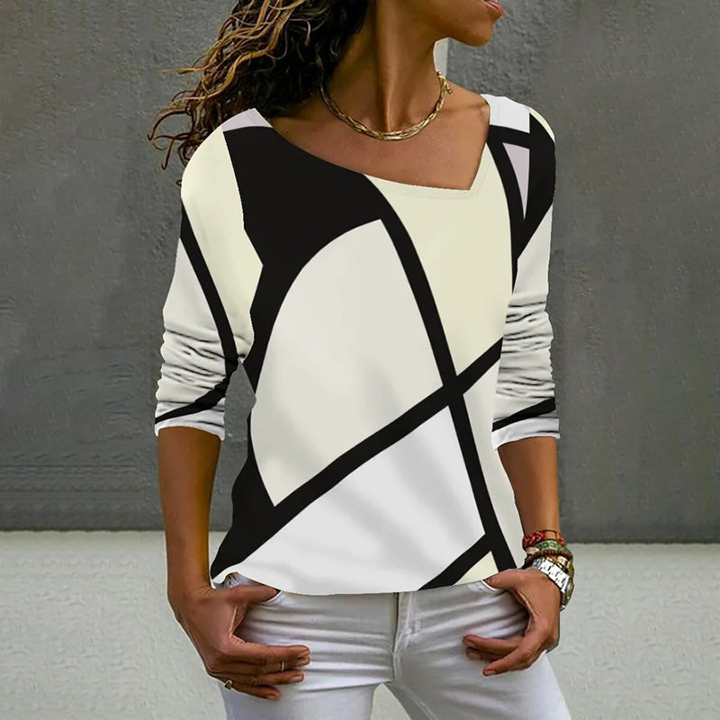 Colorblock Striped T-Shirt