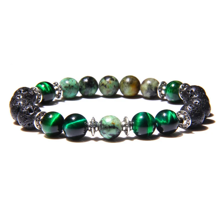 Olivenorma Natural Opal Beads Men Bracelet