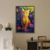 (40*60cm)Cat - Full Round Drill Diamond Painting