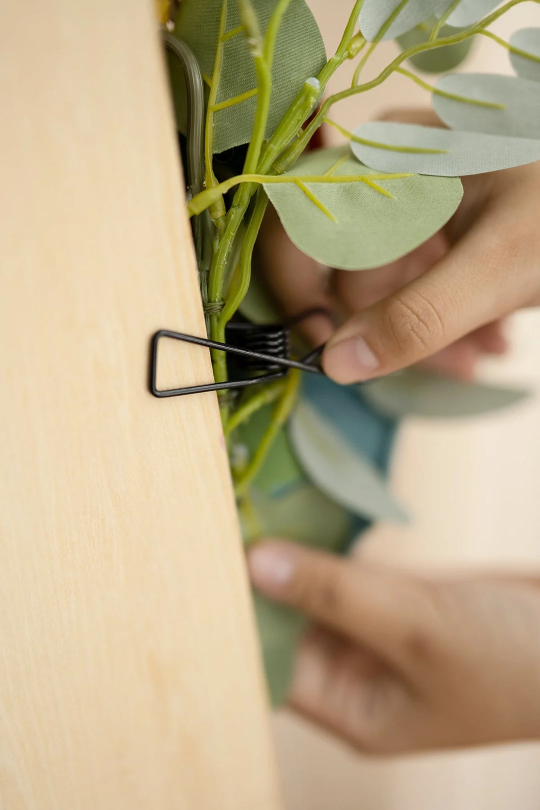 Flower Sign Decor in Dark Teal