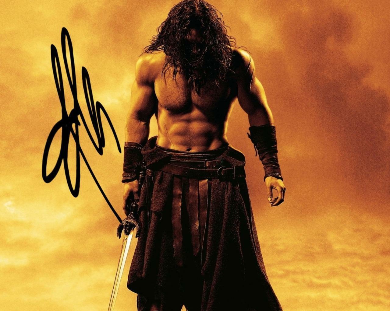 Jason Momoa Conan The Barbarian SIGNED AUTOGARPHED 10 X 8